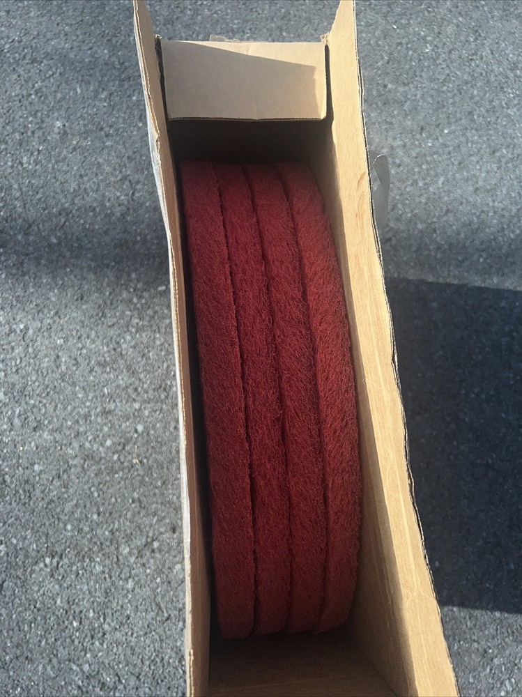 Niagara 20″ Red Buffer Pads 5100N 175 to 600 RPM 4 ea. New