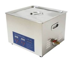 15L Ultrasonic cleaner with heater and timer 300 W 40KHz FREE basket 110V/220V t