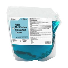 Ecolab 6102259 Rapid Multi Surface Cleaner 2 Liters Each (Pack of 2)