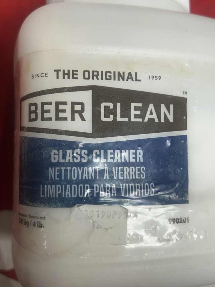 The Original Beer Clean Glass Cleaner 4 lb Unscented Powder Diversey 990201