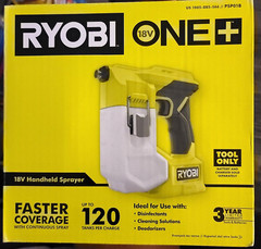 Sprayer Cordless Handheld RYOBI ONE+ 18V Tool Only Disinfectant Deodorizer NEW
