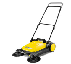 5.25 Gallon S 4 Twin Push Sweeper Lawn Walk Behind Outdoor Manual Push Durable