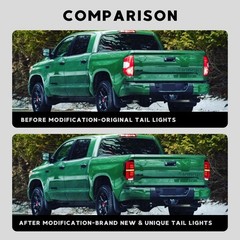 LED Tail Lights & Headlights for Toyota Tundra 2014-2021 Plug & Play