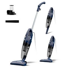 Corded Stick Vacuum for Pet Hair & Hard Floors – Lightweight, 3-in-1 Handheld wi