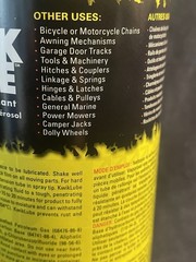 Kwikee KwikLube 11 oz. Can, Aerosol Grease Formula GREAT for RV Steps Jacks Etc.