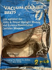 Hoover 40201089 Vacuum Replacement Belts Kirby, Royal Upright, 2/pk