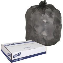 Genuine Joe GJO70419 Trash Liner 33 Gal 39″x33″ 0.45 Mil Black