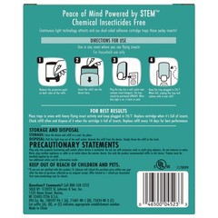 SC Johnson 372853 STEM Light Trap with Refill (4/Carton) New