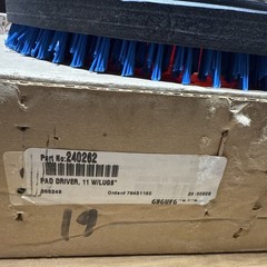 One/1/ TENNANT 240262 12″ PAD DRIVER PAD HOLDER 3 LUG 2401