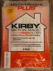 5x–Kirby Micron Magic Micro Allergen Plus HEPA Vacuum Filter 6 Bags