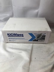 KICWipes For Cash Handling Technology 50 Presaturated Wipes Anti-Static Alcohol