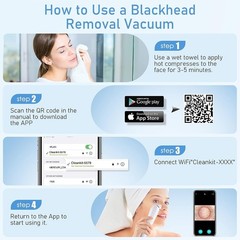 Blackhead Remover Vacuum, USB Interface Type 1 Count (Pack of 1), Light Pink
