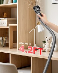 Zexape Cordless Vacuum Cleaner For Milwaukee Battery 7-In-1 Lightweight Stick