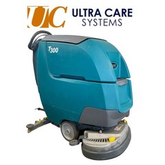 Tennant T300 Walk-Behind Floor Scrubber – 24″ Dual Disk Self-Propelled