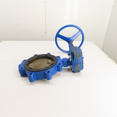 Keystone Figure 222 Lug Style Butterfly Valve 7-1/2″ W/30:1 Manual Operator