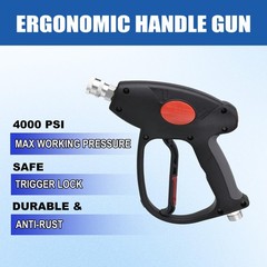 M MINGLE Replacement Pressure Washer Gun with Extension Wand, 30 47 Inch