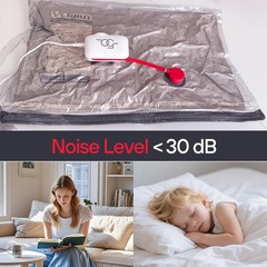 VMstr 9-Pack Vacuum Seal Bags for 9 Combo + 1 USB Pump, Red and white