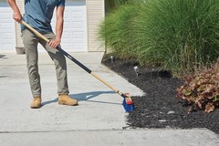 Harper 24 Inch Push Broom Stiff Bristles Premium Heavy Duty Outdoor Wet/Dry