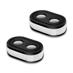 Lawn Mower Air Filter,593260 798452 334404 2 Pack