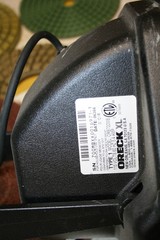 Oreck Orbiter Ultra Floor Machine ORB700MB attachments Pads Scrubber Polisher