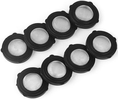 20 Pcs Hose Filter Washers, Garden Gasket 0.75 inches, Black