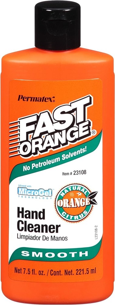 Permatex 23108-12PK Fast Orange Smooth Lotion Hand Cleaner, 7.5 oz. (Pack of 12)