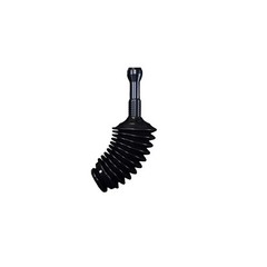 Heavy Duty Toilet Plunger Tri Level Nozzle Bellows Design All Purpose Tool New