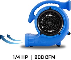 VP-25 1/4 HP 900 CFM for Water Damage Restoration Equipment Carpet dryer…