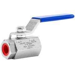 JOEJET High Pressure Washer Ball Valve Kit, 1.2 x 4.96 x 2.16 inches, Silver