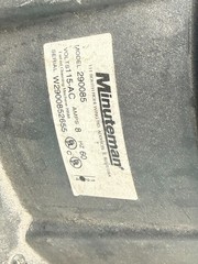 Minuteman Shop Vac Industrial 15 Gallon Vacuum Model 290085 Tested