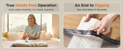 18-Pack Vacuum Bags for Travel with Rechargeable Pump, Compression Packing Bags