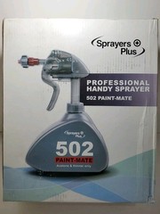 Sprayers Plus Professional Handy Sprayer 502 Paint-Mate acetone & thinner NOS