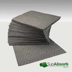 SupAbsorb Universal Premium Absorbent Mat | 100pcs | Made in USA | 21 gallons