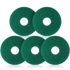 12″ Cleaning Orbiter Pads – 5 Pcs Commercial Floor Buffer for Hardwood Maintenan