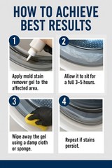 ACTIVE Mold Stain Remover Gel Cleaner 7 Fl Oz (Pack of 1), Clear