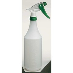 32 Oz Trigger Spray Bottle, Mist/Stream, 1 Fl Oz Graduation Markings, Hdpe,