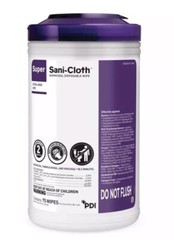×6 Super Sani-Cloth Wipe Surface Disinfectant Cleaner 160 Ct