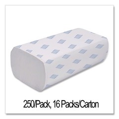 GEN 5301 9.25″ x 9.05″ 1-Ply Multifold Towels – White (16/CT) New