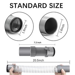 Vacuum Cleaner Hose Replacement for 9.84 x 5.12 x 1.97 inches, Nozzle