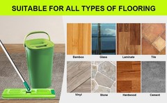 Microfiber Mop Pads for Libman Rinse ‘n Wring Mop and Buet System, 13in
