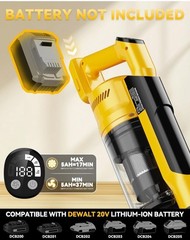RD-101 20V Cordless Brushless Handheld Vacuum, Bagless Cyclonic Multi-Cone