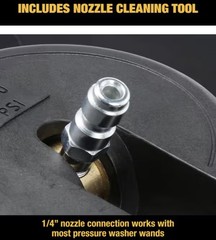 DEWALT 18 in Universal Surface Cleaner Cold Water Pressure Washer 3700 PSI Max