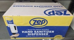 Zep TFHSU-1-2500PL Touch-Free Motion Hand Dispenser 84.54-oz with Stand -New