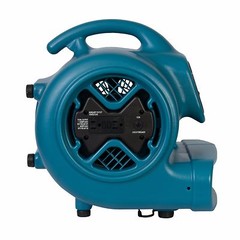 XPOWER X-600A The Best 1/3HP Industrial Air Mover Fan w/ GFCI Power Outlets