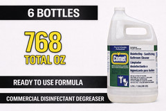 Comet Disinfecting Bathroom Cleaner 1 Gallon 6/Case Commercial 20542