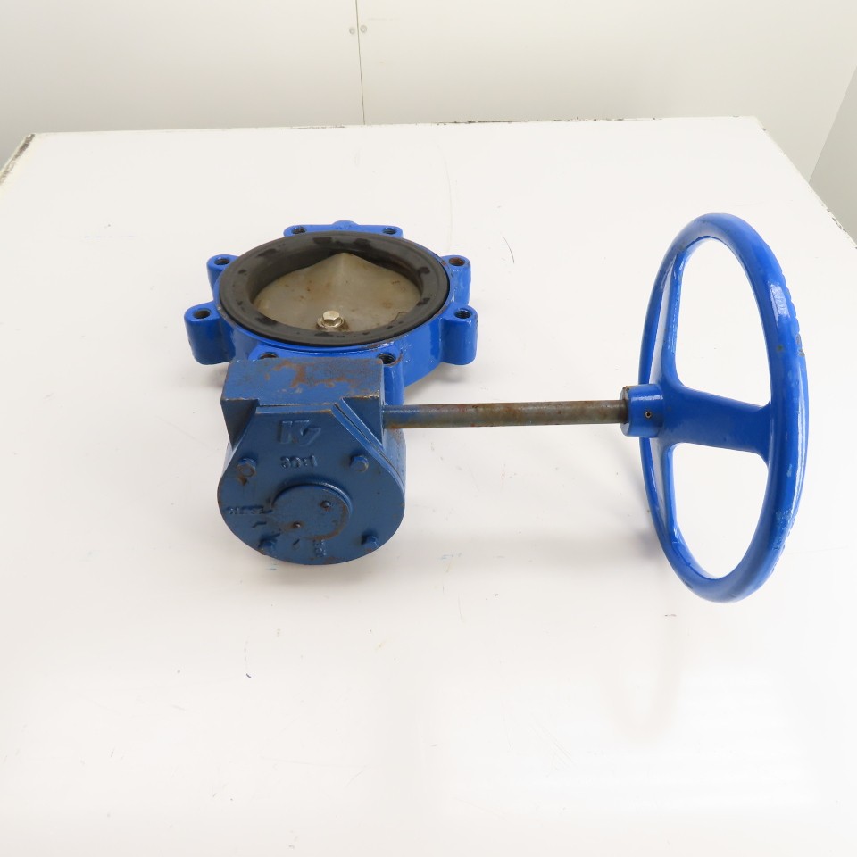 Keystone Figure 222 Lug Style Butterfly Valve 7-1/2″ W/30:1 Manual Operator