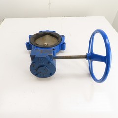 Keystone Figure 222 Lug Style Butterfly Valve 7-1/2″ W/30:1 Manual Operator