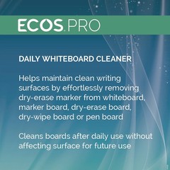 ECOS PRO PL98696CT 32 oz Daily Whiteboard Cleaner – Free & Clear (6/CT) New