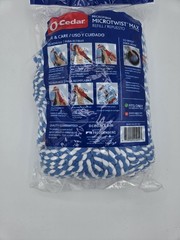 Pair Of O-Cedar MicroTwist Max Microfiber Wet Round Mop Head Refill Washable Red