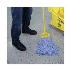 Boardwalk 2024B #24 Cotton/Synthetic Fiber Cut-End Standard Mop Head (12/Ct) New